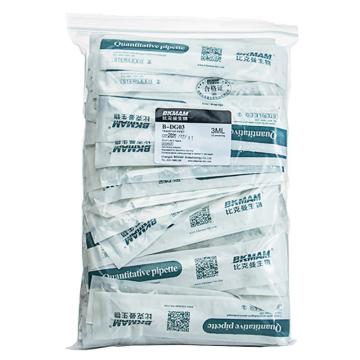 比克曼生物 3mL塑料滴管（纸塑独立包装），120支/包，10包/箱，110205011 售卖规格：1包