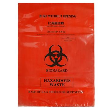 比克曼生物 耐高温生物安全袋（PP复合膜材质），红色，41.5*60cm，50个/袋，18袋/箱，110106005 售卖规格：1袋
