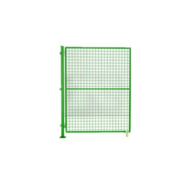 锦安行 车间防护网配套门，JCH- CFW-Y-11 高2.0x宽1.5米单开门 绿色 配一片网+一根立柱 售卖规格：1套