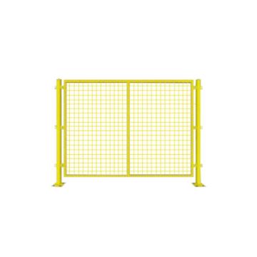 锦安行 车间防护网，高2.0x宽2.5米，黄色标准配置为一片网+一根立柱，JCH-CFW-Y-05 售卖规格：1套