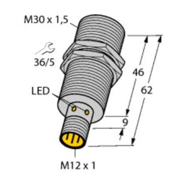 图尔克/TURCK 电感式接近开关，BI10-M30-AP6X-H1141 售卖规格：1个