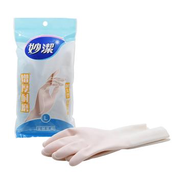 妙洁 乳胶手套，MGBLP-B 售卖规格：1包