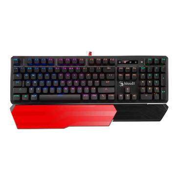 双飞燕/A4tech 有线键盘，B975 有线机械键盘 背光键盘 黑色 售卖规格：1个