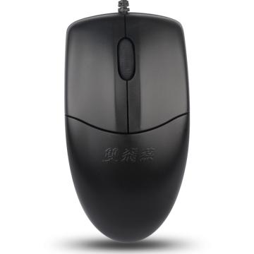 双飞燕/A4tech 有线鼠标，OP-520NU 有线鼠标 黑色 售卖规格：1个