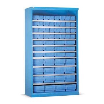 位邦 储物柜，77.6802.02 1023×550×1800mm,蓝色,10层层板,含料盒 售卖规格：1个