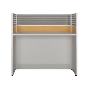 企诺 直形屏风卡位双人位，QN-LB-L1B18G 1260*1230*1100mm 售卖规格：1张