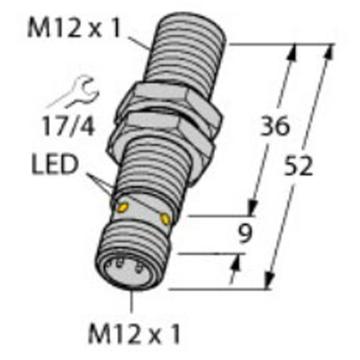 图尔克/TURCK 感应开关，BI2-M12-AP6X-H1141接近开关 售卖规格：1个