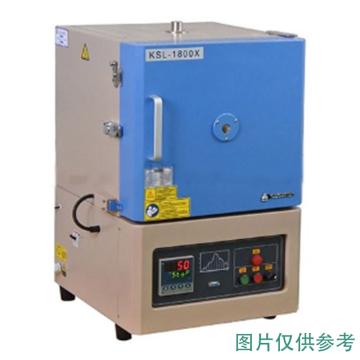 合肥科晶 高温箱式炉 型号：KSL-1700X-A2，配套宇电仪表程序
