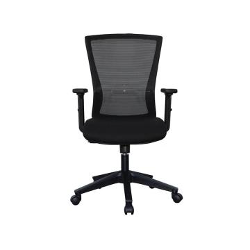 企诺 网椅靠背椅职员椅转椅，QN-DY6903B黑框 550W*660D*1060H 售卖规格：1张
