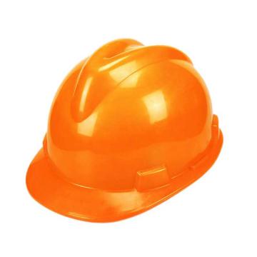 添盾 V型ABS标准型安全帽，TD-HT03-橙 旋转式帽衬，Y型下颚带 售卖规格：1顶