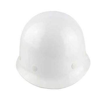 添盾 圆盔式玻璃钢安全帽，TD-HT01-白 旋钮式帽衬，Y型下颚带 售卖规格：1顶