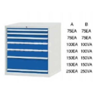 锐德 七抽工具柜,规格(mm):W876×D572×H1000,双轨，型号:TL1001B 售卖规格：1台