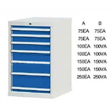 锐德 七抽工具柜,规格(mm):W564×D572×H1000,双轨，型号:FL1000B 售卖规格：1台