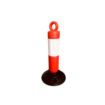 锦安行 塑料警示柱，500×95×230mm 红色 50cm不倒翁警示柱 顶部带提环，JCH-LZ02 售卖规格：1个