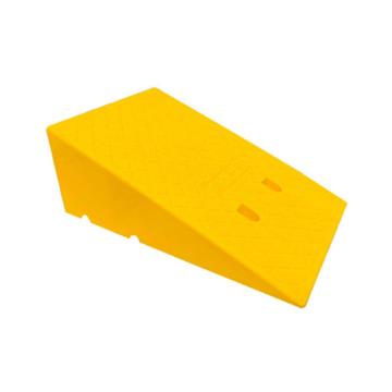 锦安行 塑料路沿坡，40×60×22cm黄色，JCH-LYP-S106 售卖规格：1个