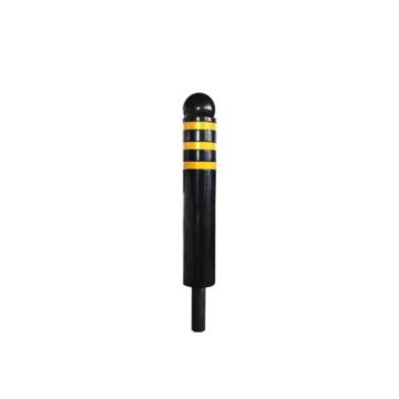 锦安行 橡胶警示柱，φ140mm橡胶警示柱 黄黑色，JCH-LZ22 售卖规格：1个