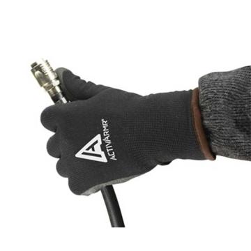 安思尔/Ansell 黑色PVC涂层耐寒防护手套，97-631-10 36副/箱 售卖规格：1副