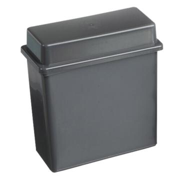 安赛瑞 染色缸盒 24片塑料载玻片染色架 玻片架 单盒子灰色 不含玻片，6A00130 售卖规格：24个/包