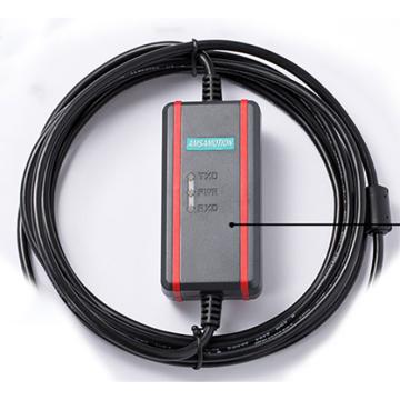 艾莫迅 适用三菱plc编程电缆下载线数据线，黑色USB-SC09-FX+ 售卖规格：1个
