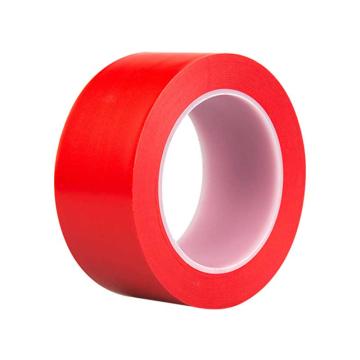 保拉 PVC警示胶带，红色，48mm×18米，8116 售卖规格：1卷
