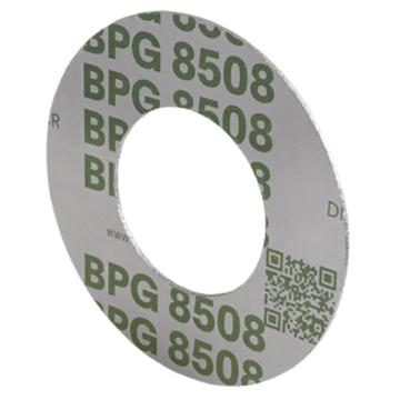 博格曼BPG BPG 8508石墨增强垫片，HG/T20606 FF DN50 PN10 165*61*3，螺栓孔4，孔直径18，316L齿板+石墨 售卖规格：1片