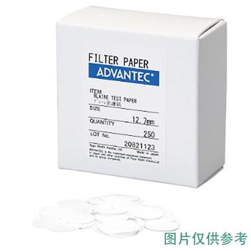ADVANTEC 定量滤纸 No.5A 7mm 01511012 1盒(250张)，4-898-01 售卖规格：1盒