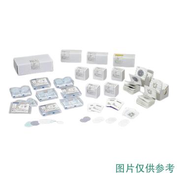 ADVANTEC 薄膜滤膜 孔径1μm Φ142mm 12110014 1盒(25张)，4-875-05 售卖规格：1盒