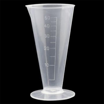 冰禹 三角量杯，BYrl-203 50ml（5个） 50ml，塑料，带刻度 售卖规格：5个/箱