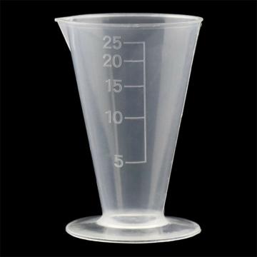 冰禹 三角量杯，BYrl-203 25ml（5个） 25ml，塑料，带刻度 售卖规格：5个/箱