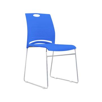 企诺 简约现代接待椅一体成型椅员工电脑椅培训椅，QN-TY-15AL 400W*430D*780H（蓝色） 售卖规格：1个