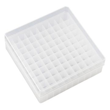 冰禹 冷冻管盒 PP材质冻存管盒 样品盒离心管盒，BYA-317 1.8ml/2ml(100格) 售卖规格：1个
