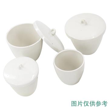 冰禹 （5只装）陶瓷坩埚 耐高温1300℃ 带盖瓷坩埚 实验坩埚，BY-2314 200ml （5个） 售卖规格：5个/箱
