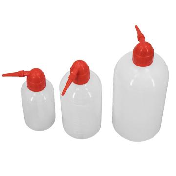 冰禹 塑料洗瓶 红头塑料挤瓶 吹气瓶 弯头洗瓶 冲洗瓶，BY-2022 1000ml 2个 售卖规格：2个/箱