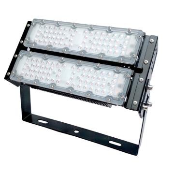 正辉 LED泛光灯，ZH-FL7 100W 白光，IP65，AC220V，黑色 售卖规格：1个