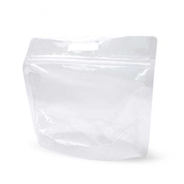 安赛瑞 手提透明自立自封袋，240905 34×27+6cm 售卖规格：50个/包