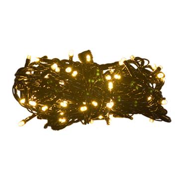 格瑞捷 春节圣诞节日灯串，单色-黄色-10米-220V 室内款 售卖规格：1套