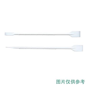 洁特 细胞刮铲,23.4cm,白色,弯钩式,已消毒,1支/包,100支/箱，CSC011023 售卖规格：100支/箱