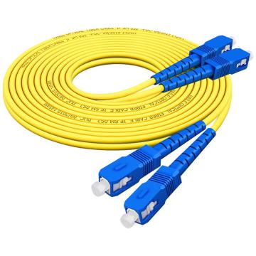 海乐 电信级单模万兆光纤跳线，HJ-2SC-SC-S10 单模双芯Φ2.0（SC-SC，9/125） 售卖规格：10米/根