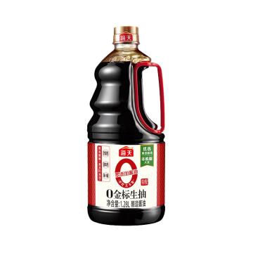 海天 调味品，零金标生抽1.28L （一件代发） 售卖规格：1瓶