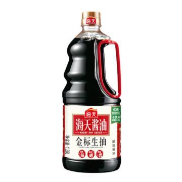 海天 调味品，金标生抽1.28L （一件代发） 售卖规格：1瓶