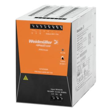 魏德米勒/Weidmuller 开关电源模块，PRO MAX 480W 24V 20A 1478140000 售卖规格：1个