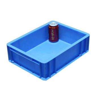 百盈塑料 塑料周转箱，BY099 EU4311，外尺寸：400×300×120mm，蓝色 售卖规格：1个