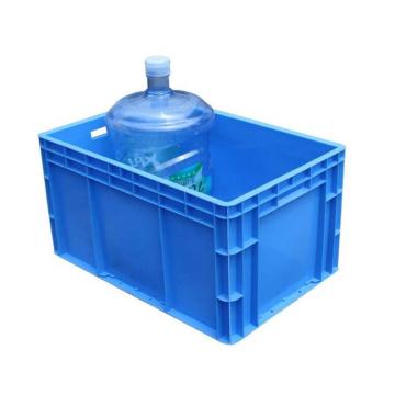 百盈塑料 塑料周转箱，BY095 34号箱,外尺寸:600×400×340mm,蓝色 售卖规格：1个