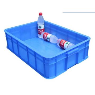 百盈塑料 塑料周转箱，BY086 24号箱,外尺寸:615×425×155mm,蓝色 售卖规格：1个