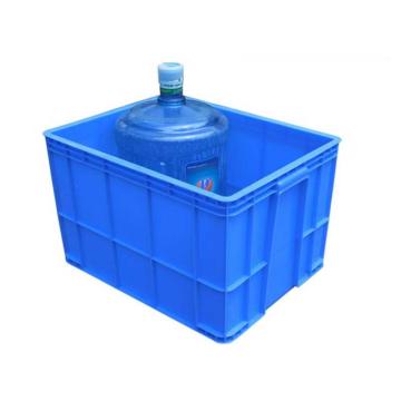 百盈塑料 塑料周转箱，BY081 9号箱,外尺寸:535×415×365mm,蓝色 售卖规格：1个