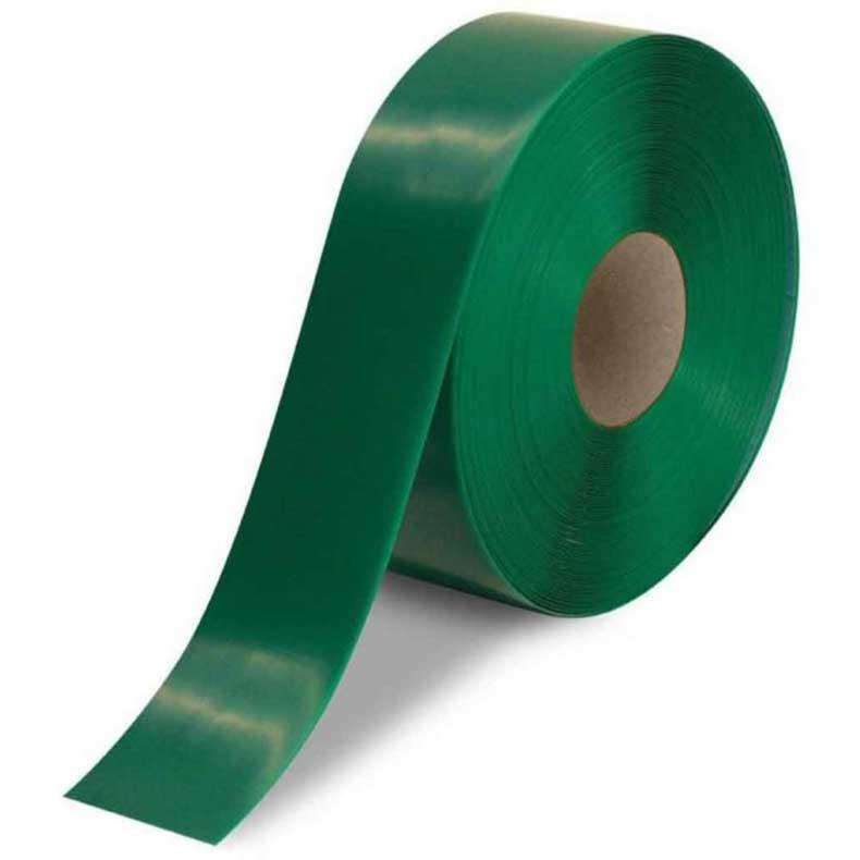 嘉辽 重载型AGV磁条保护胶带地贴，弧形表面1.4mm厚PVC基材，8cm×30m，绿色，EBS4199 售卖规格：1卷