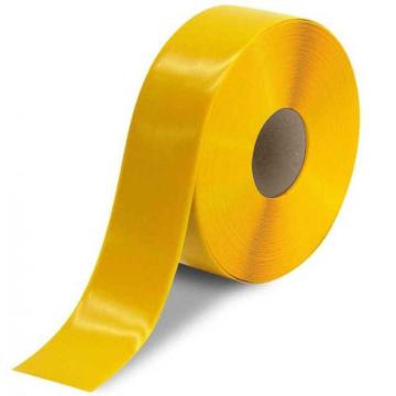 嘉辽 重载型AGV磁条保护胶带地贴，弧形表面1.4mm厚PVC基材，8cm×30m，黄色，EBS4198 售卖规格：1卷
