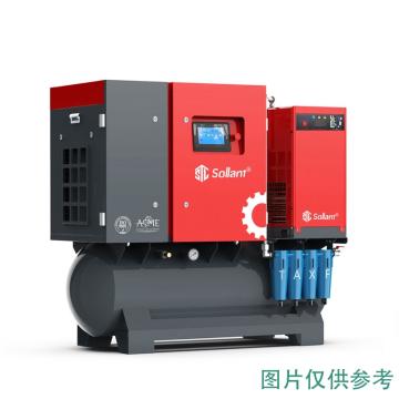 索兰特 四合一工频螺杆空压机，SLTI-7.5F-1.2Mpa 7.5KW,0.8m³/min 售卖规格：1台