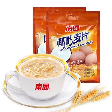 南国 休闲零食，即食燕麦麦片 560g*2袋 售卖规格：1组