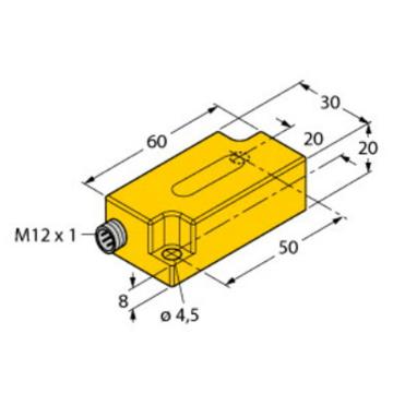 图尔克 控制传感器，B1N360V-Q20L60-2LI2-H1151